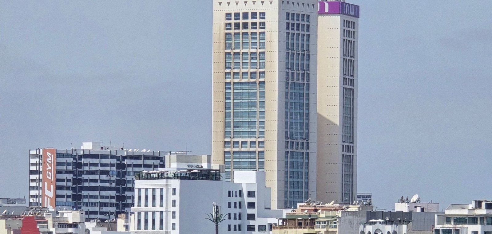 Le Twin Center dans le paysage urbain de Casablanca