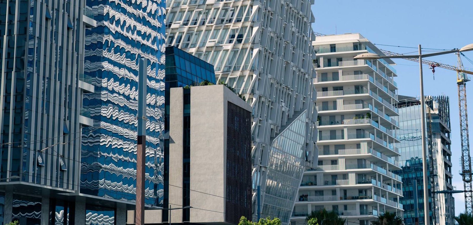 Immeubles de bureaux du quartier Casablanca Finance City